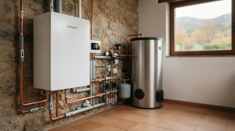 Instalación de suelo radiante en una vivienda unifamiliar de la Sierra de Madrid